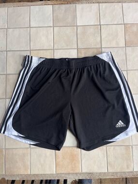 Adidas Black Athletic Shorts